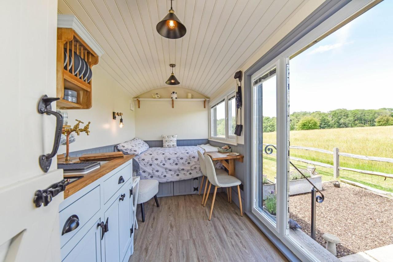 Willa Crabden Shepherd Hut - Blendworth Waterlooville Zewnętrze zdjęcie